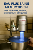 Filtre à eau UV pour robinet – Filtration 6 étapes avec stérilisation UV – 1 cartouche incluse