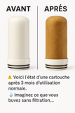 Cartouche de rechange – Filtration pour purificateur d'eau UV BonTuyauDuNet – 3 mois / 1 000 L