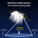 Lampe Solaire Extérieure Puissante 5500 Lumens - Sécurité et Économie d'Énergie avec Radar et Télécommande