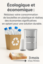 économie d'argent pour une grâce au Filtre à eau UV pour robinet – Filtration 6 étapes avec stérilisation UV  Purificateur à eau