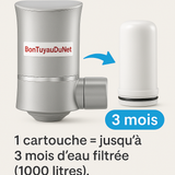 Filtre à eau UV pour robinet – Filtration 6 étapes avec stérilisation UV – 1 cartouche incluse