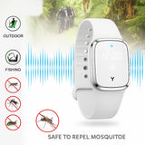 Montre Anti-Moustique Quartz – Idéale Camping, Randonnée, Pêche – Répulsive Ultrasons