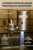 Filtre à eau UV pour robinet – Filtration 6 étapes avec stérilisation UV – 1 cartouche incluse