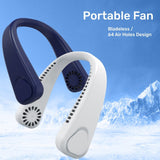 Ventilateur de cou sans lame à refroidissement rapide : Confort absolu en été !