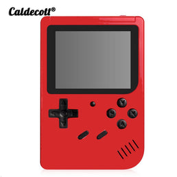 Caldecott Retro Portable Mini Handheld Game Console 8-Bit 3.0 Inch Color LCD Kids Color Game Player Built-in 400 games For Kids